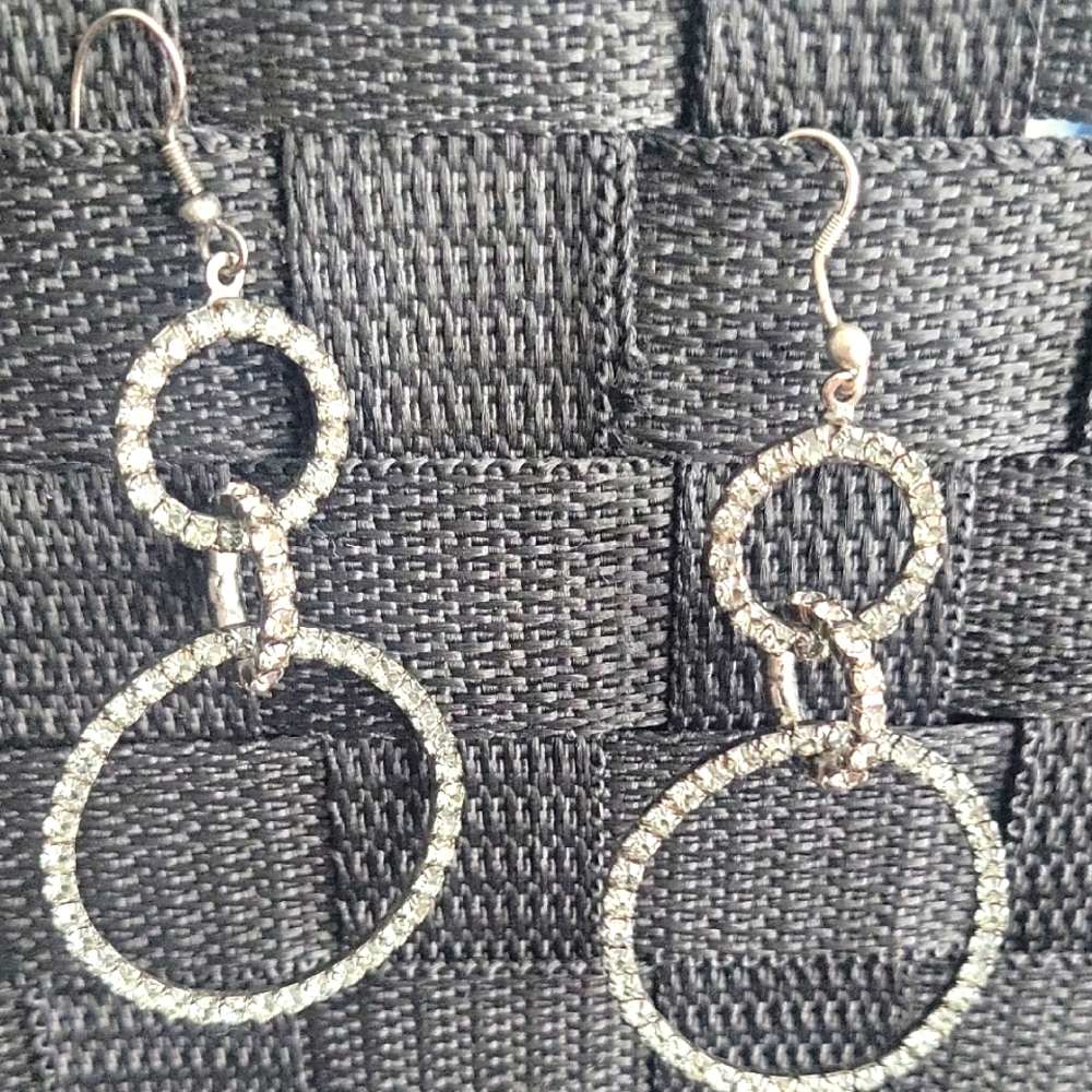 Elegant Silver Hoop Earrings